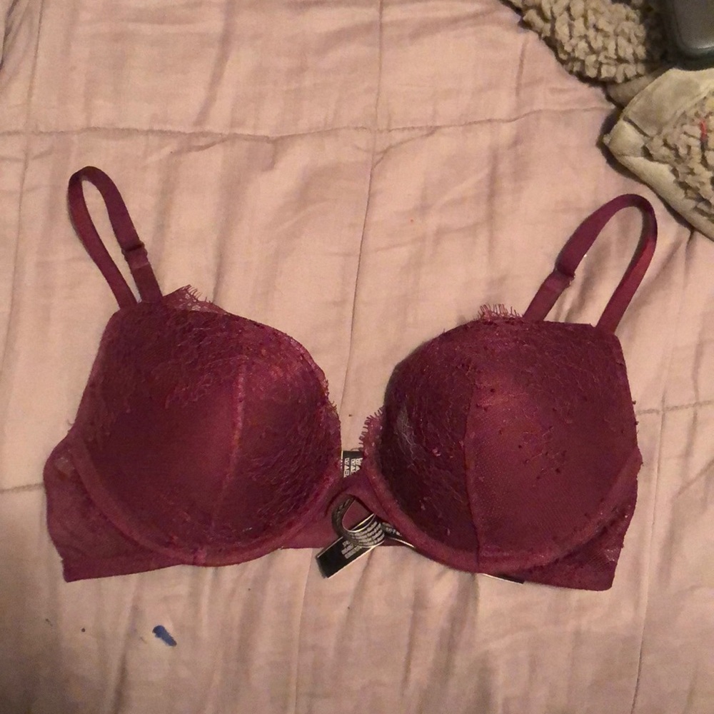 Maroon Victoria’s Secret Bra